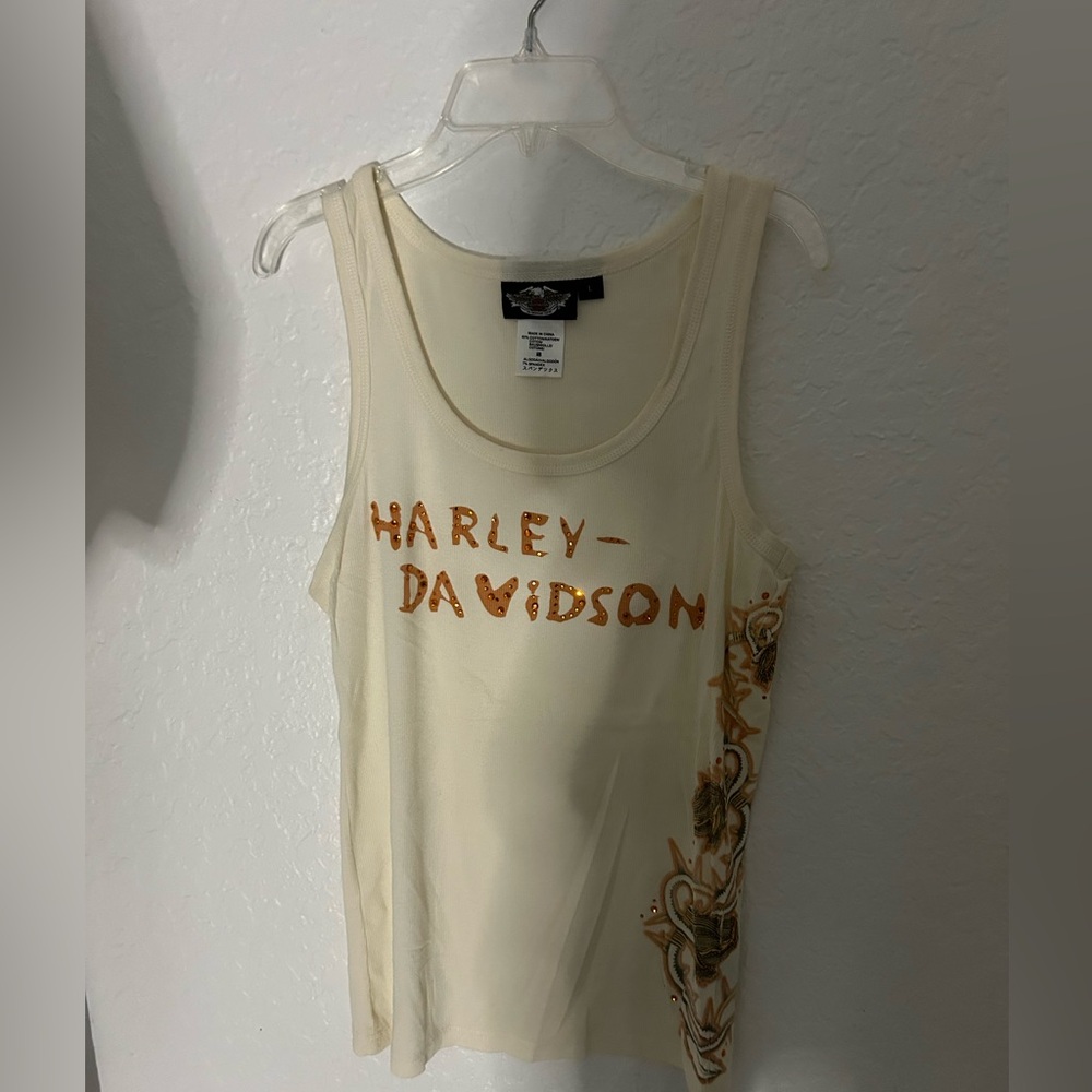 Harley Davidson size large tank top